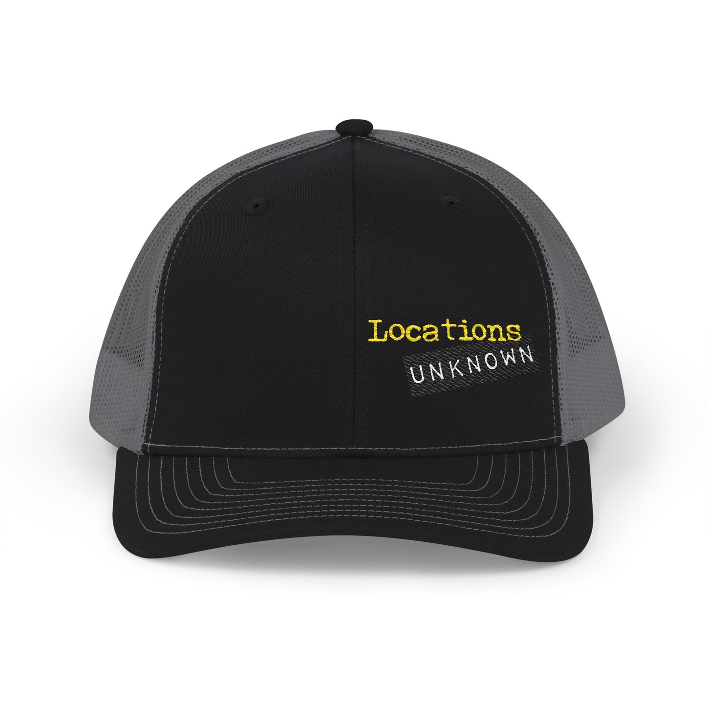 Embroidered Snapback Trucker Cap