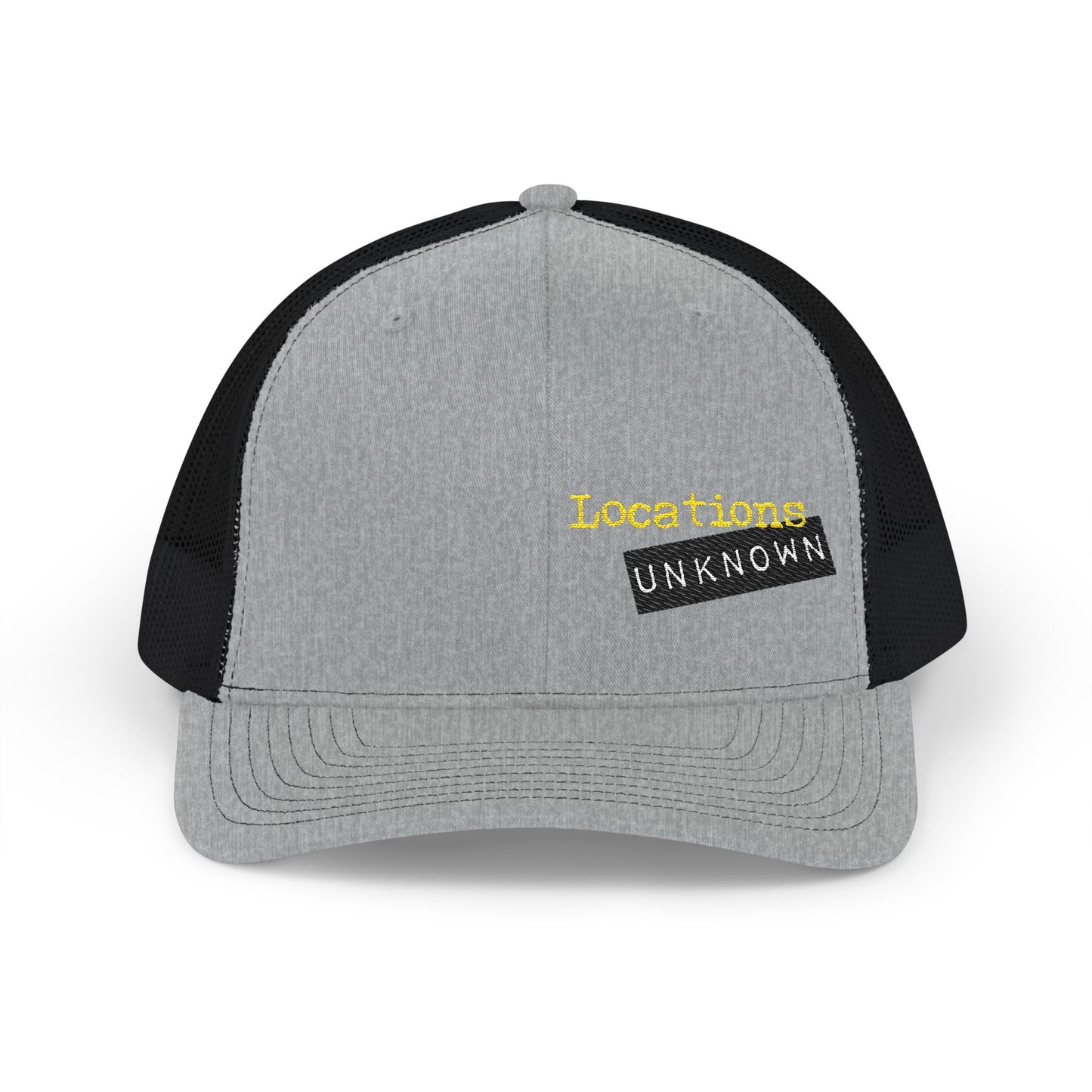 Embroidered Snapback Trucker Cap