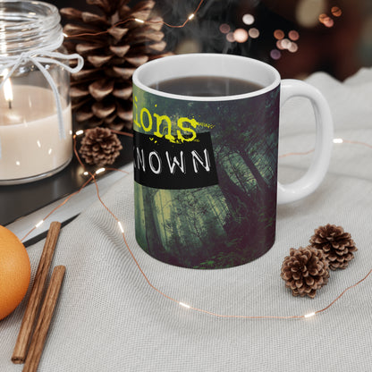 Mug - Locations Unknown Podcast Logo