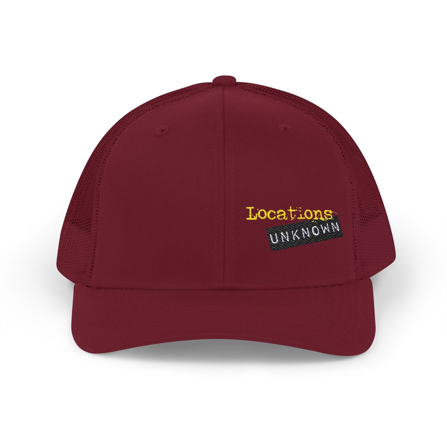 Embroidered Snapback Trucker Cap