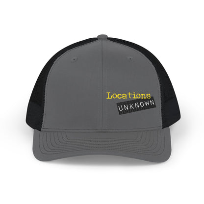 Embroidered Snapback Trucker Cap