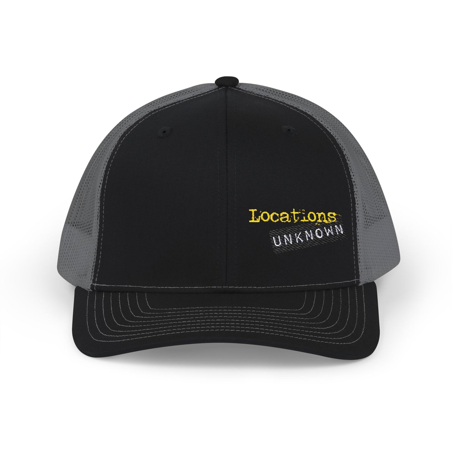 Embroidered Snapback Trucker Cap