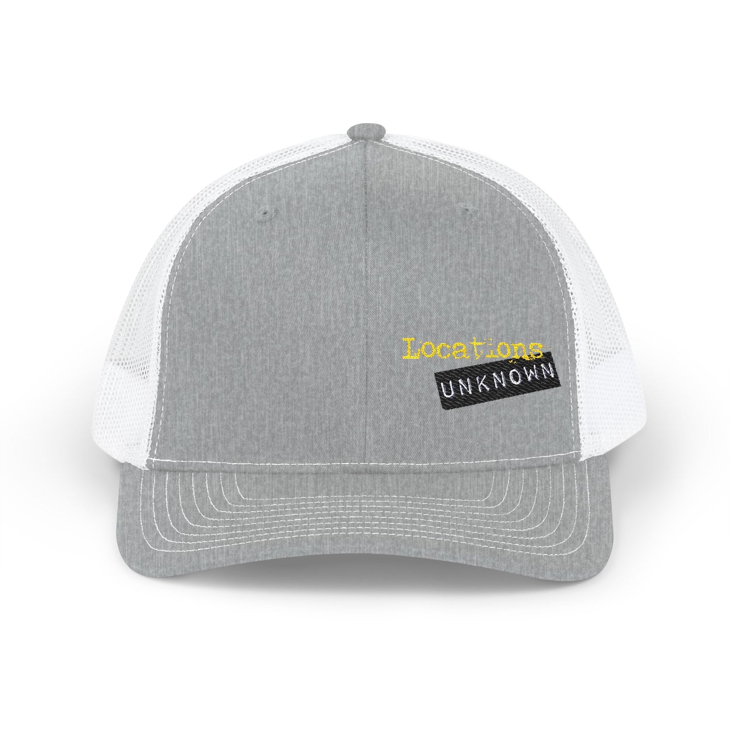 Embroidered Snapback Trucker Cap