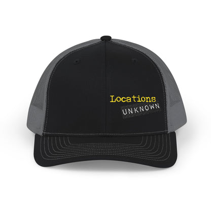 Embroidered Snapback Trucker Cap