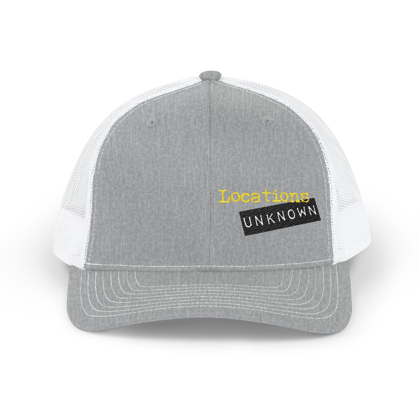 Embroidered Snapback Trucker Cap