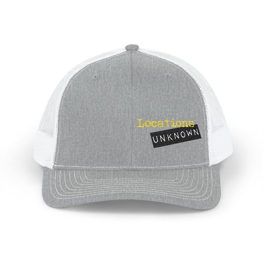 Embroidered Snapback Trucker Cap