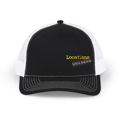 Embroidered Snapback Trucker Cap