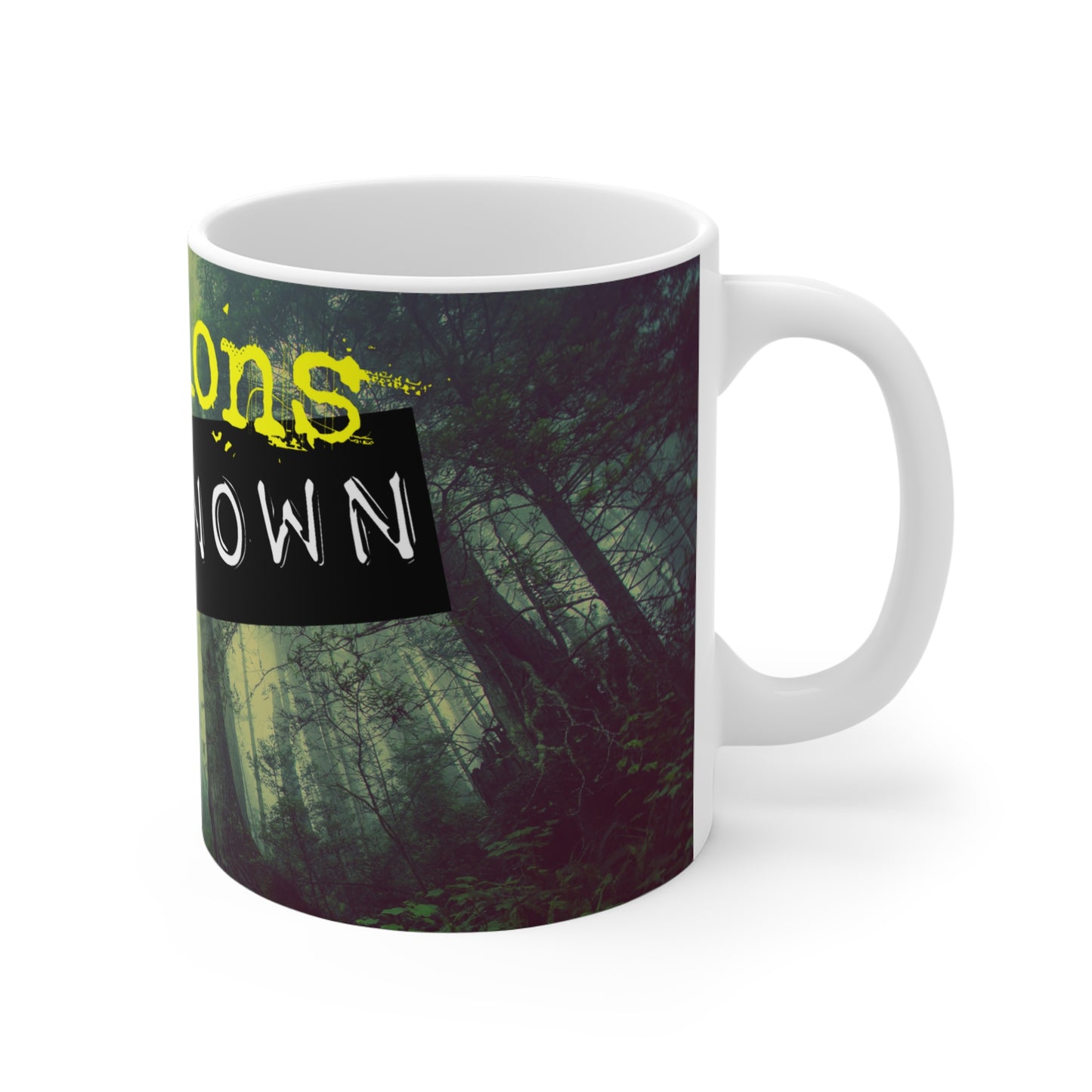 Mug - Locations Unknown Podcast Logo