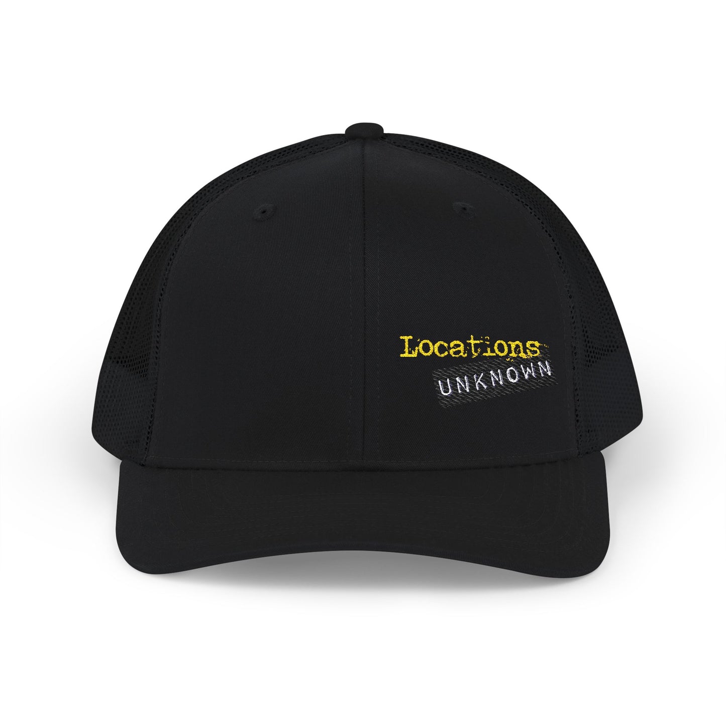 Embroidered Snapback Trucker Cap