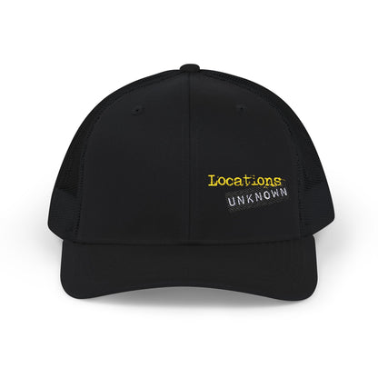 Embroidered Snapback Trucker Cap
