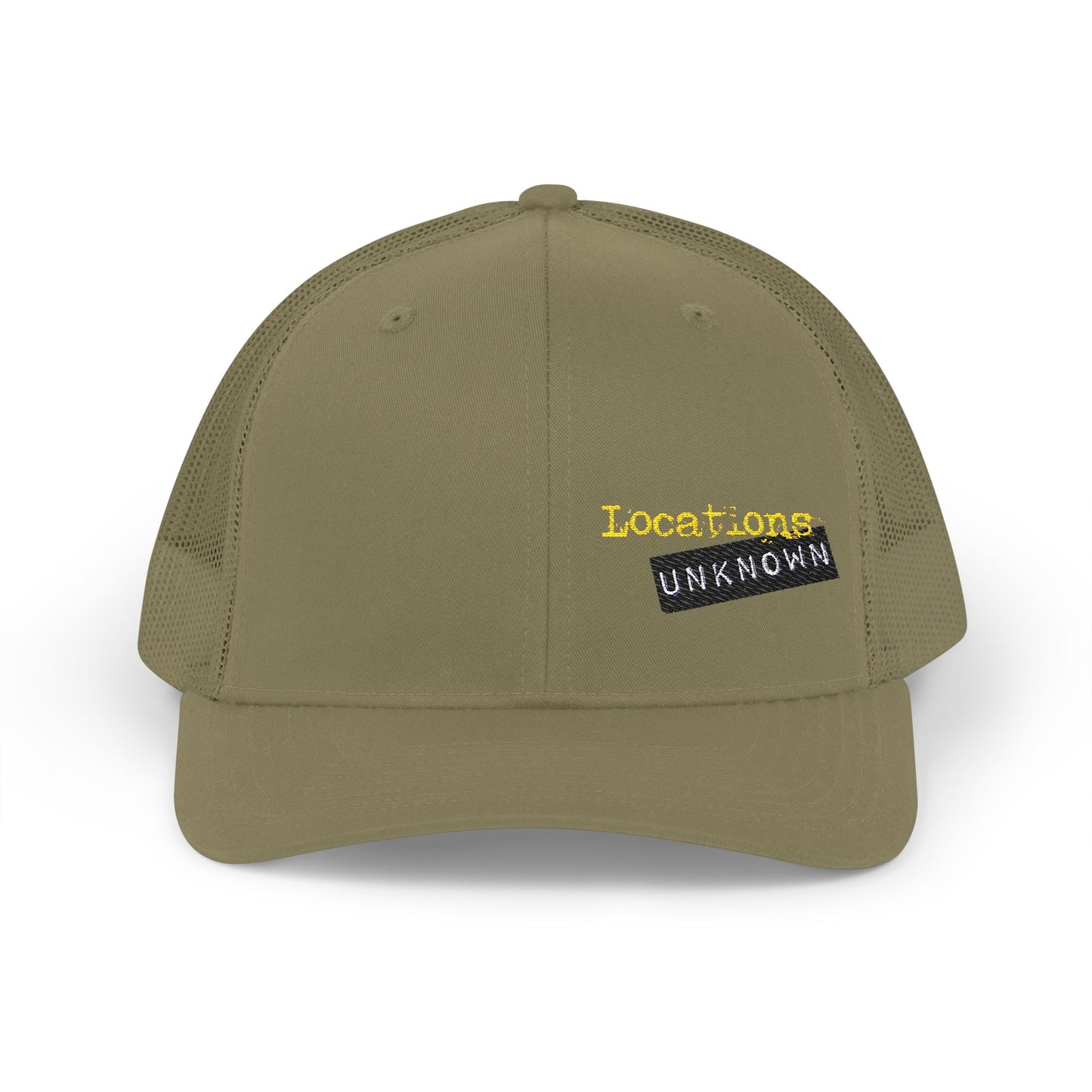 Embroidered Snapback Trucker Cap